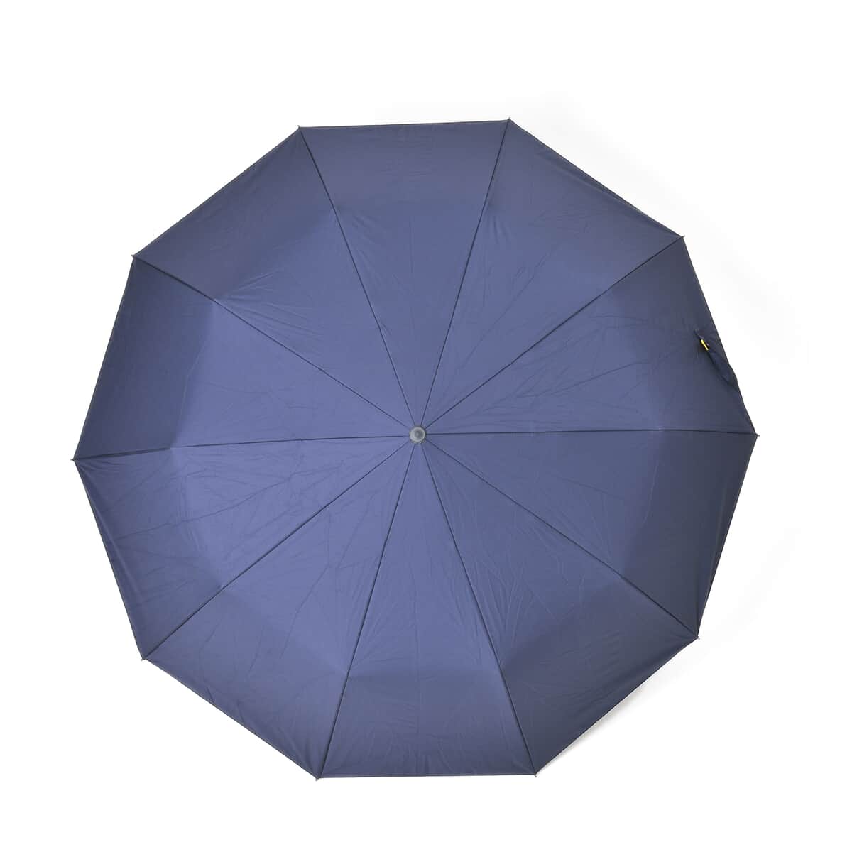 Navy Folding Sun Umbrella with 10 Ribs (Inside Black Coating Can Provide UPF 50+ Protection) image number 1