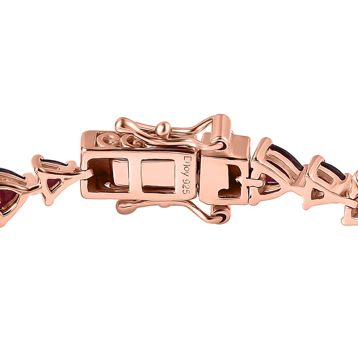 Anthill Garnet Bracelet in Vermeil Rose Gold Over Sterling Silver (6.50 In) 7.40 ctw image number 3