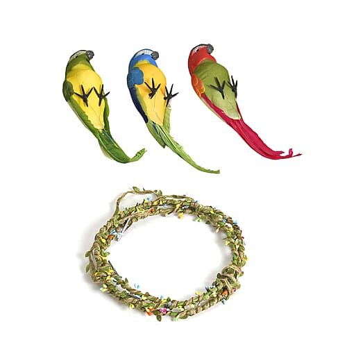 Parrots Perching On The Round - Product card gallery slide 1 (9431932305663)