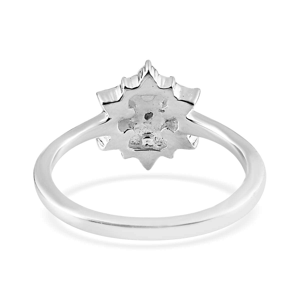 Diamond Accent Ring in Sterling Silver (Size 10.0) image number 4