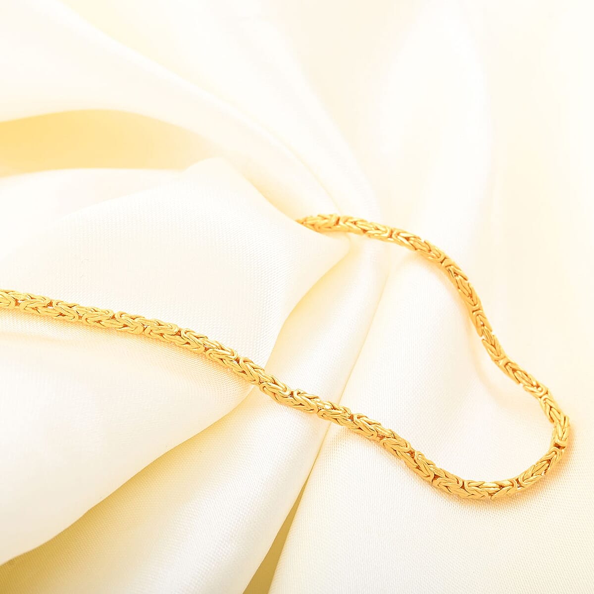 18K Yellow Gold Borobudur Necklace 18 Inches 17.60 Grams image number 1