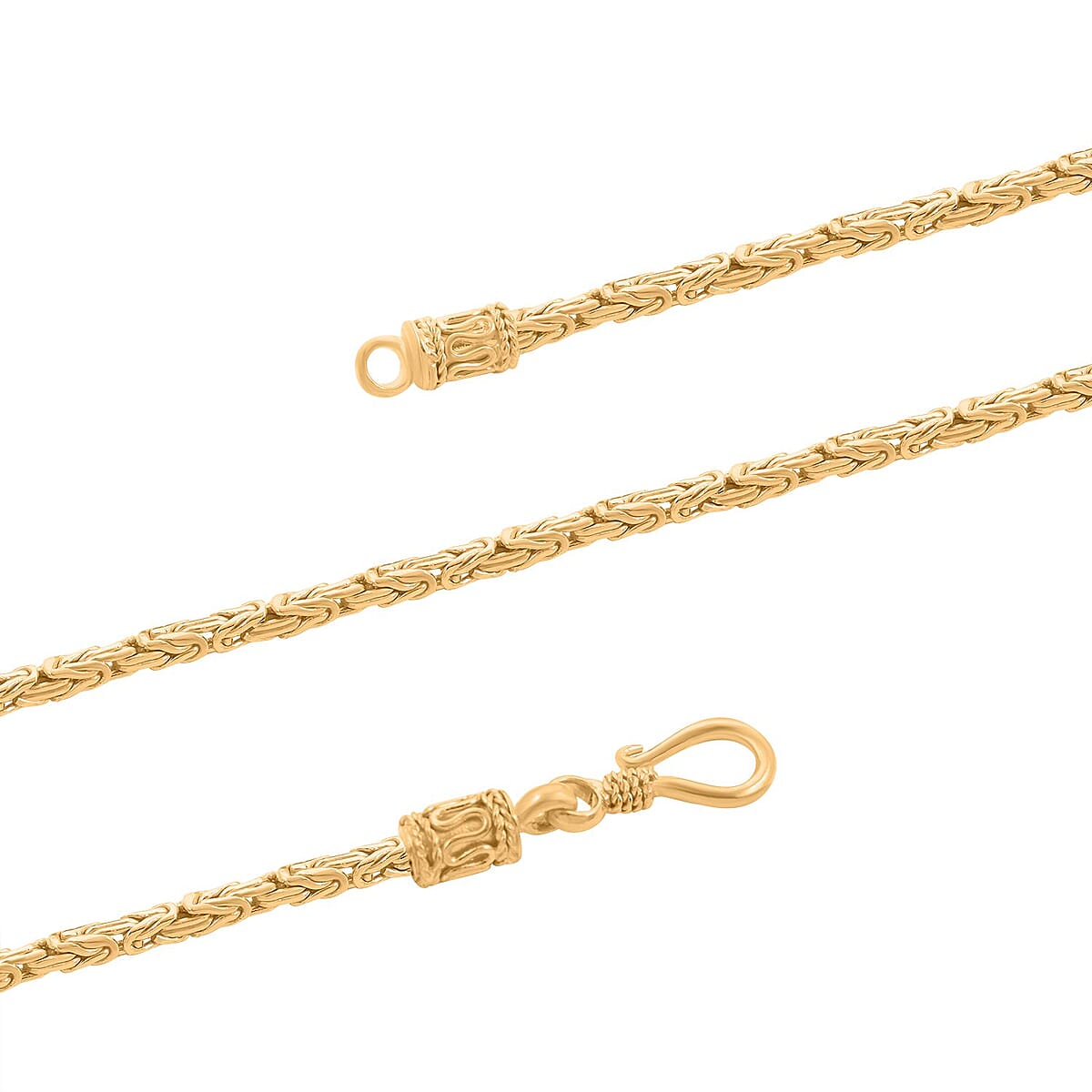 18K Yellow Gold Borobudur Necklace 18 Inches 17.60 Grams image number 2