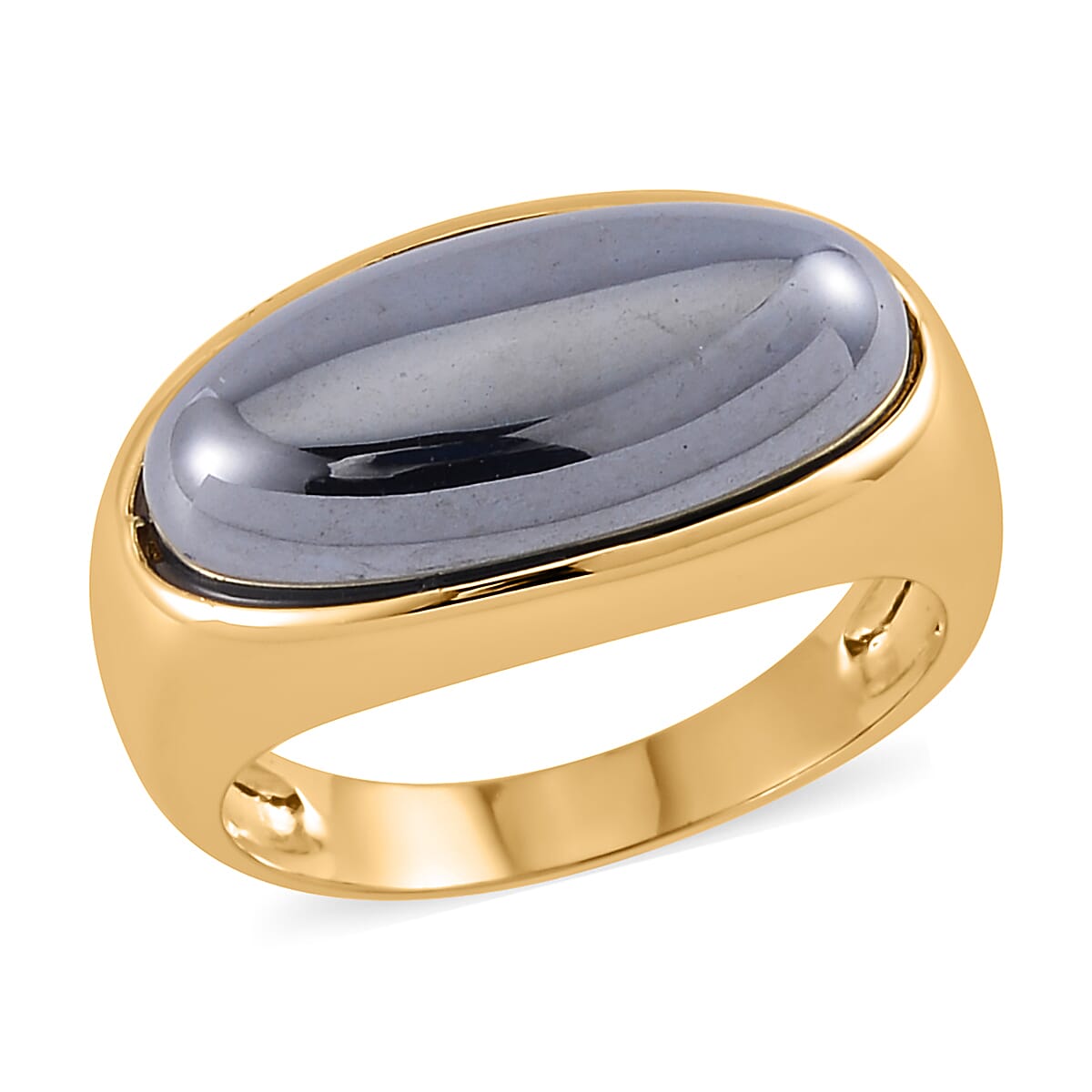 Terahertz Men's Ring in Goldtone (Size 12.0) 10.35 ctw image number 0