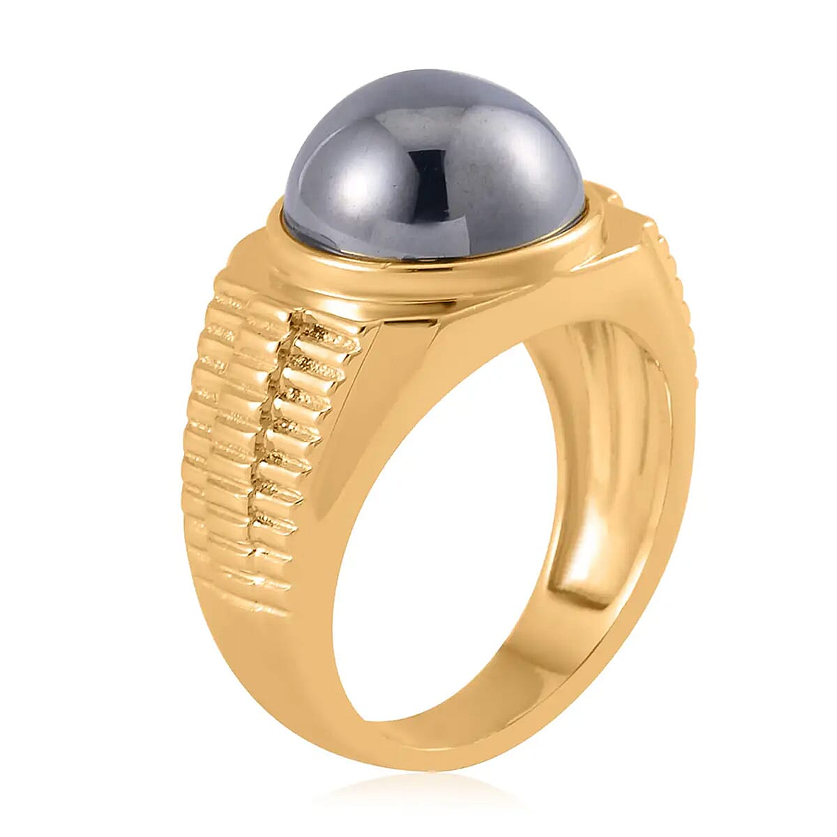 Terahertz Men's Ring in Goldtone (Size 12.0) 10.35 ctw image number 7