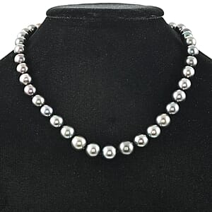 Rhapsody 950 Platinum Premium Tahitian Pearl Graduated 8-12mm Necklace 18-20 Inches