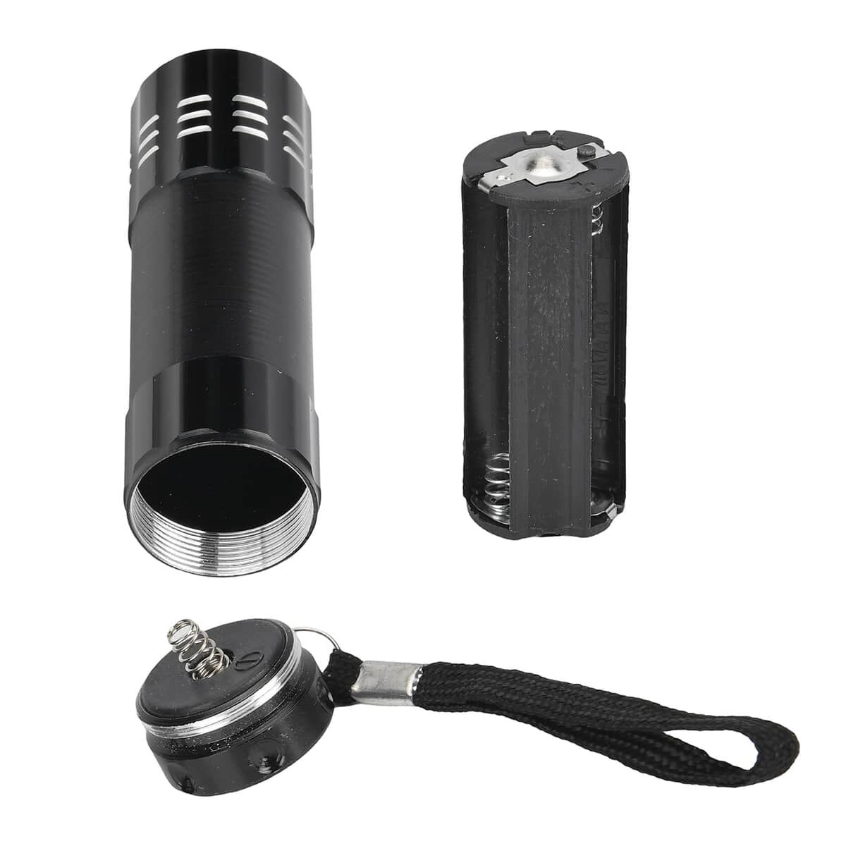 Black 9 LED UV Flash Light (3xAAA Battery Not Included) image number 3