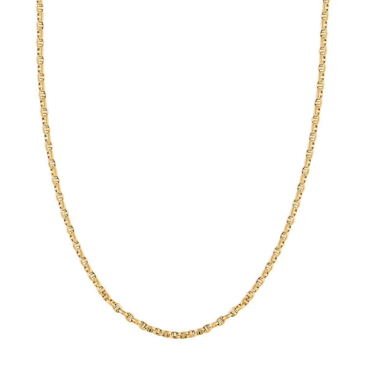 14K Yellow Gold Polished 4.15mm Filk Chain Necklace 24 Inches 9.80 Grams image number 3