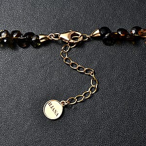 Certified & Appraised Iliana 18K Yellow Gold AAA Multi-Tourmaline Beaded Necklace (18 Inches) with 2 Inch Extender 60.00 ctw