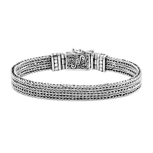 Bali Legacy Tulang Naga Bracelet in Sterling Silver 30.30 Grams (8.00 In)