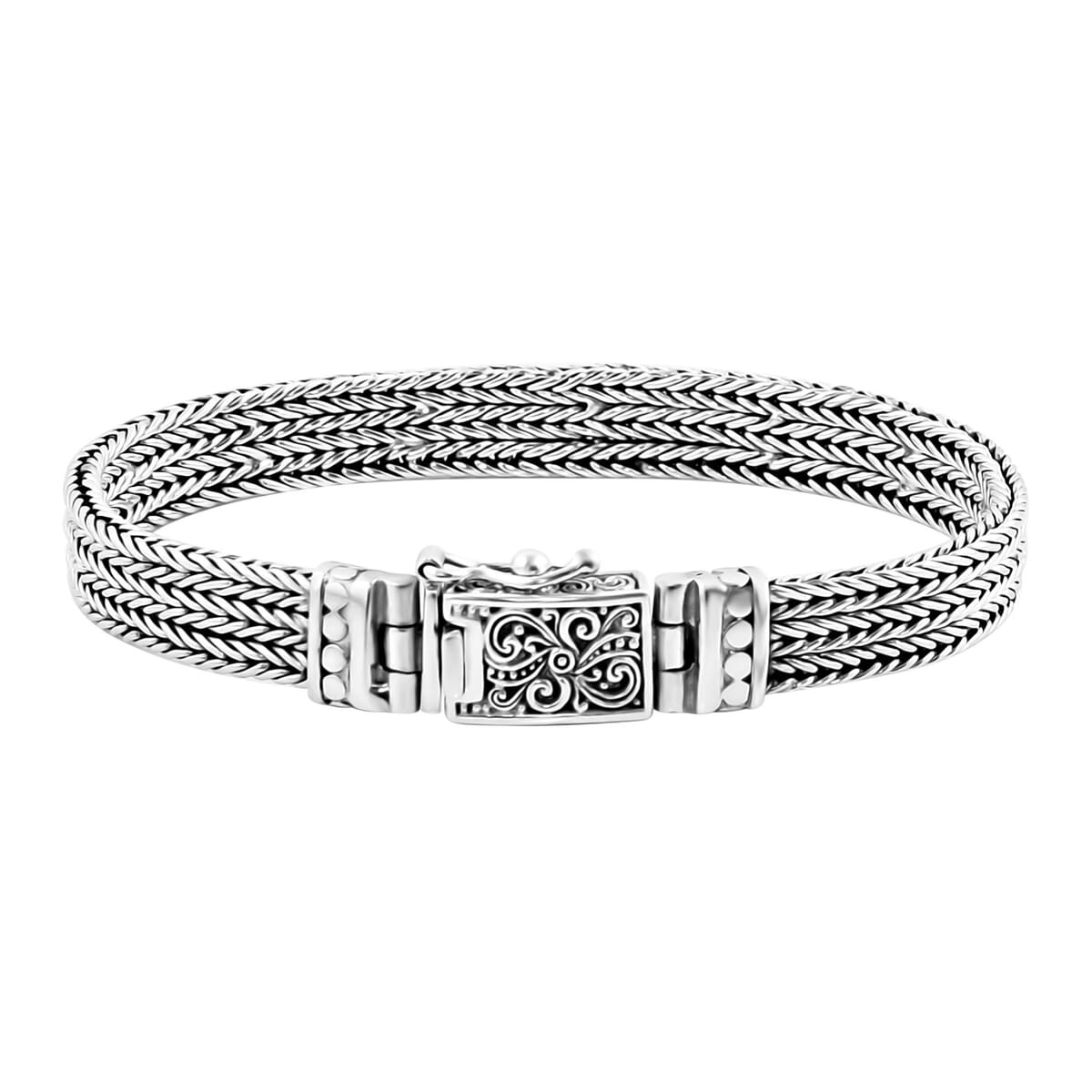 Bali Legacy Tulang Naga Bracelet in Sterling Silver 30.30 Grams (8.00 In) image number 3