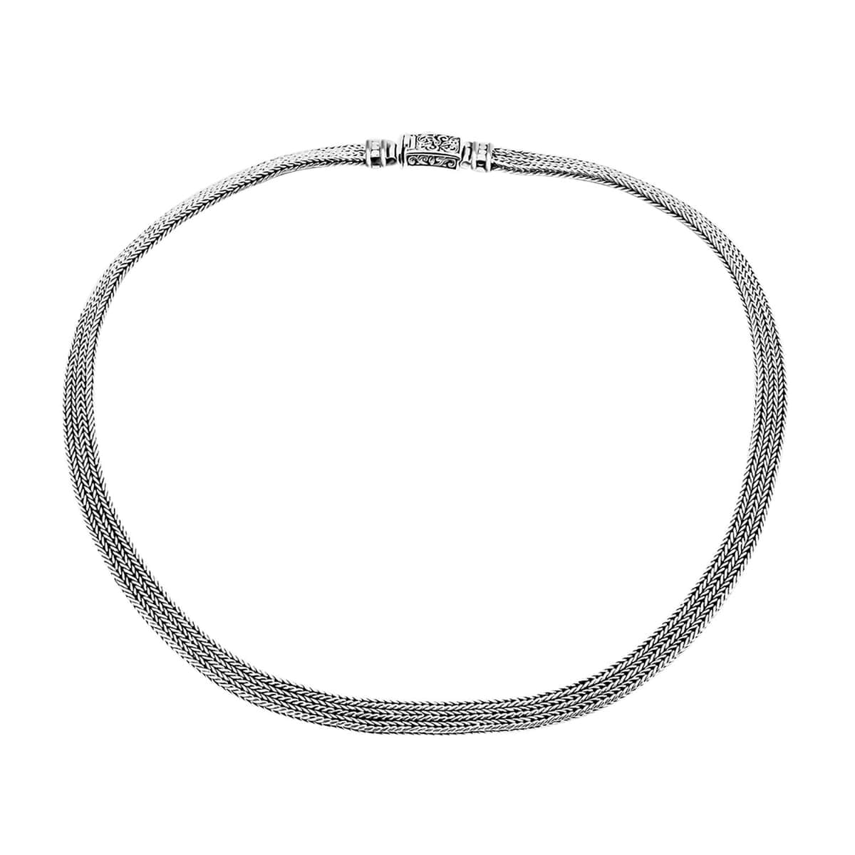 Bali Legacy Sterling Silver Tulang Naga Necklace (20 Inches) 68.75 Grams image number 0