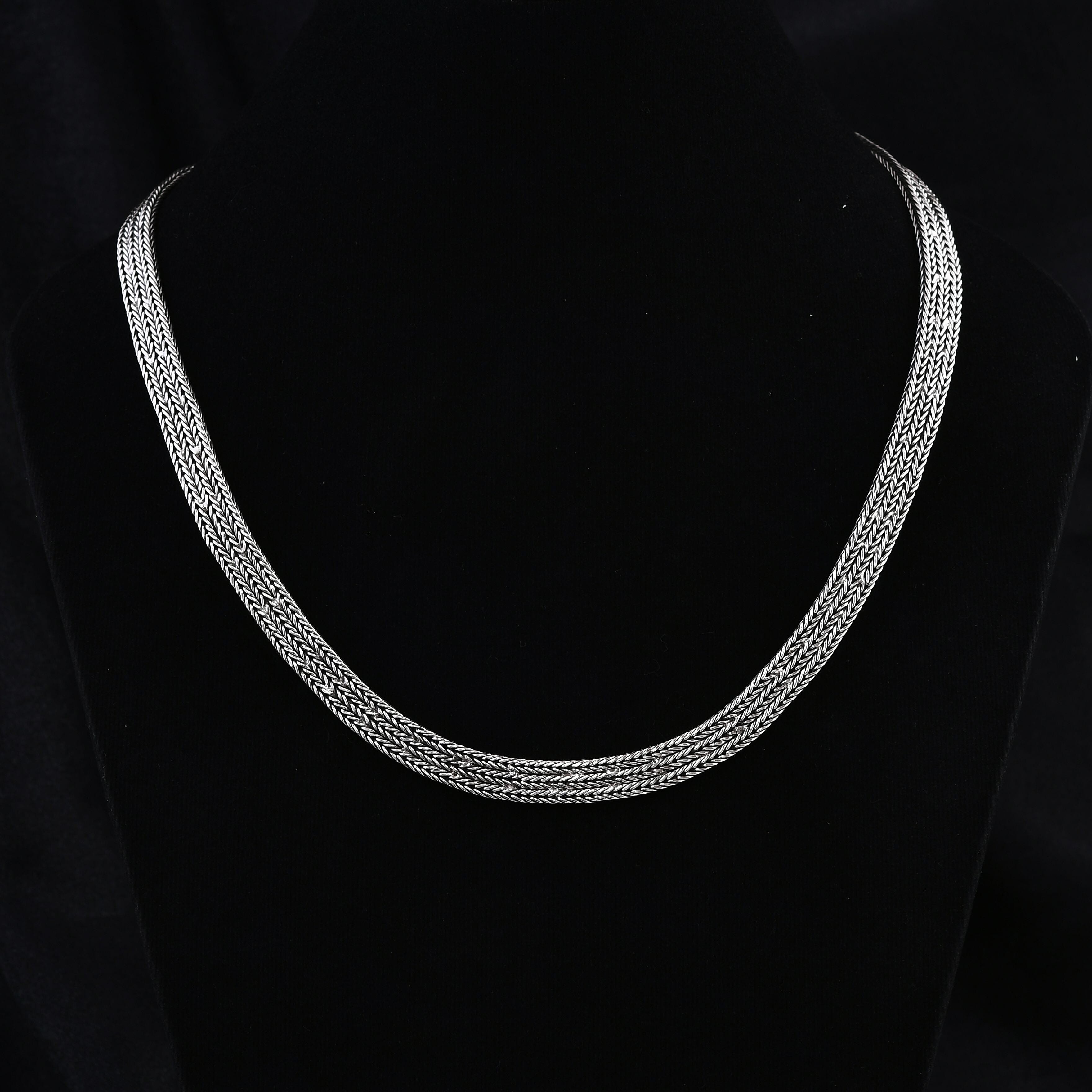Bali Legacy Tulang Naga Necklace in Sterling Silver 68.75 Grams 20 Inches