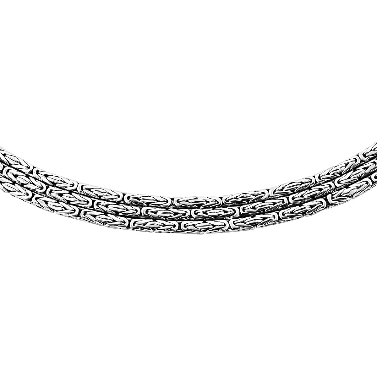 Bali Legacy Borobudur Necklace in Sterling Silver 68.75 Grams 20 Inches image number 4