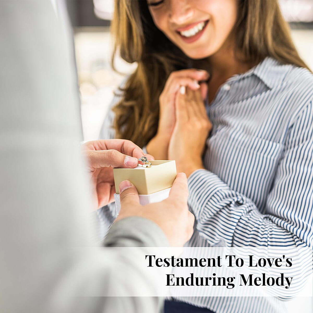 Luxoro 14K Yellow Gold AAA Turkizite and G-H I2 Diamond Ring (Size 7.5) 4 Grams 2.00 ctw image number 5