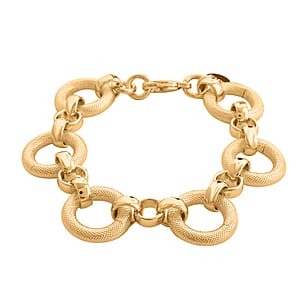 Link Bracelet in Goldtone (8.00 In)