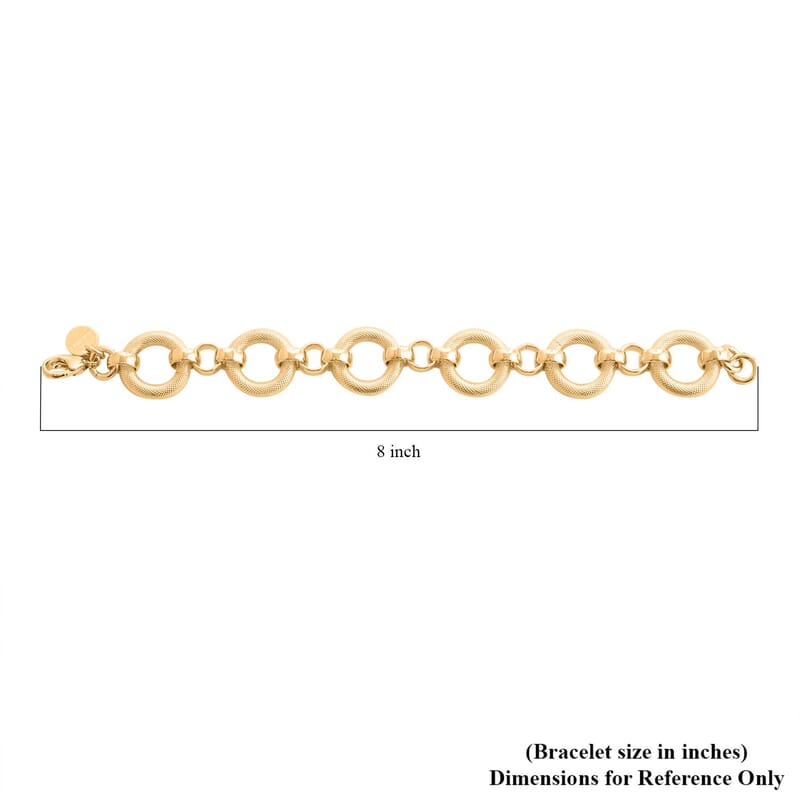 Link Bracelet in Goldtone