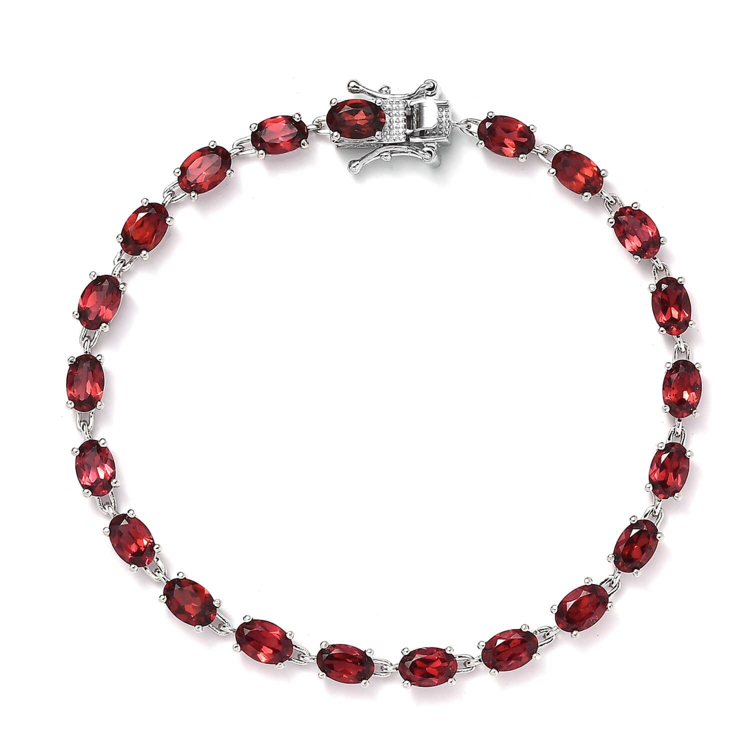 Garnet Bracelets -925 Sterling Silver- offers Jewelry bracelet with gemstone garnet faceted Gift for her