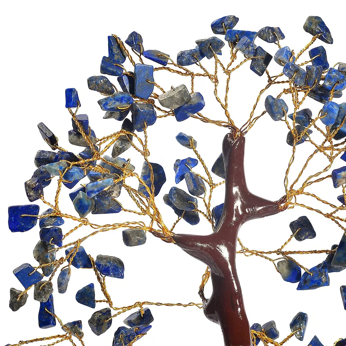 Lapis Lazuli Gemstone Tree With Pyramid Orgone Base (Approx. 0.881 lbs) image number 7