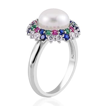 White Fresh Water Pearl / 10 - Product card gallery slide 4 (10177304330553)