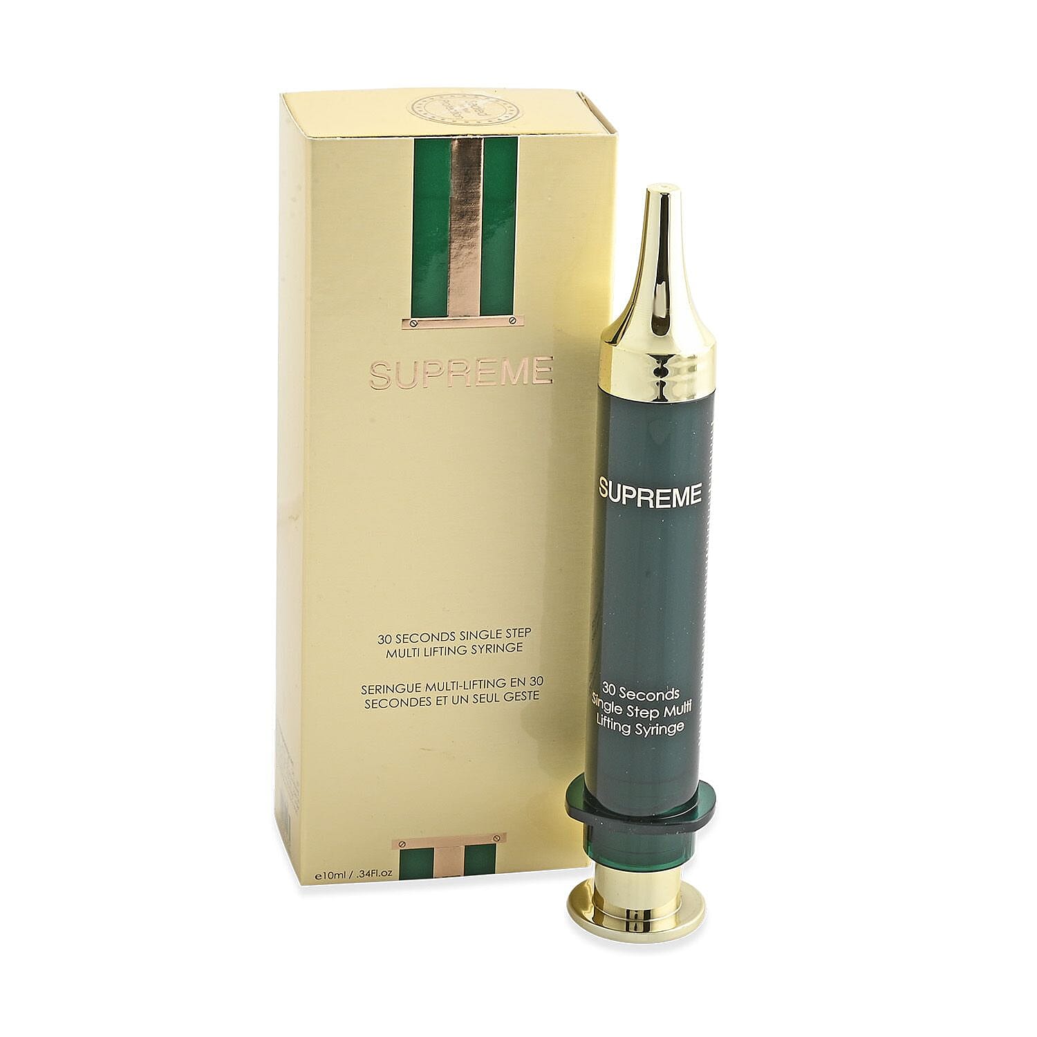 Premier 30 Seconds Single Step Multi-Lifting Syringe, Anti-Aging Face Lift Liquid Syringe For All Skin Types To Reduce Uneven Skin Tone Fine-Lines and Wrinkles