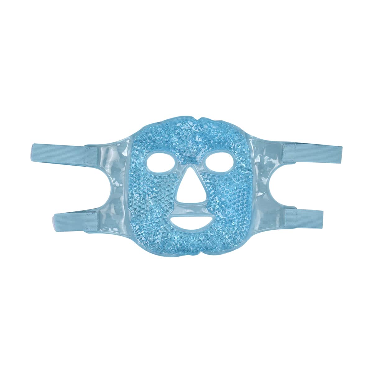 Set of 5pcs Blue Gel Face and Eye Mask with Adjustable Elastic Band image number 2