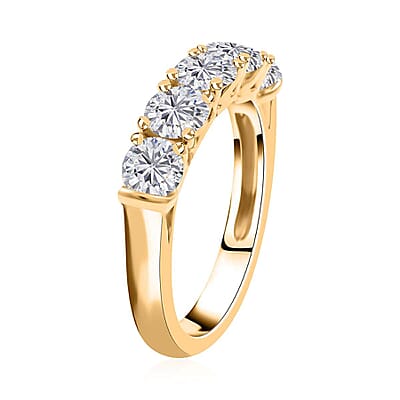 Modani 14K Yellow Gold G-H I2 Diamond Ring (Size 6.0) 4.80 Grams 2.60 ctw