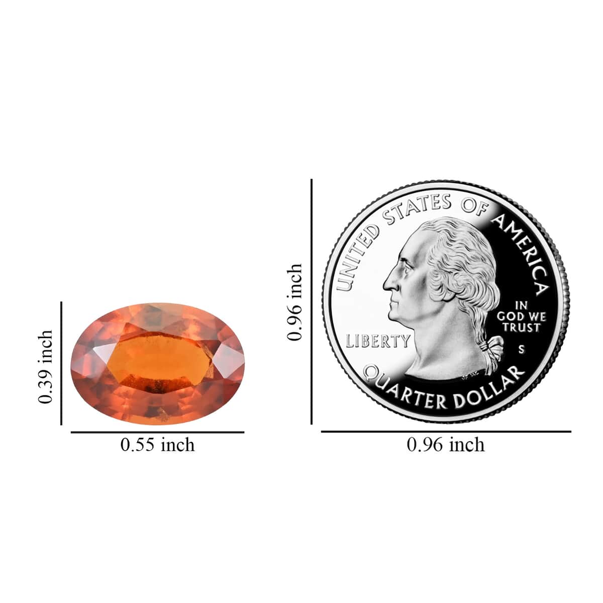 AAAA Honey Garnet (Ovl 14x10 mm) 6.00 ctw image number 4