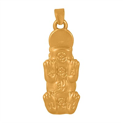 Electroform Pixiu Pendant in 24K Yellow Gold 3.3 Grams