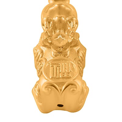 Electroform Pixiu Pendant in 24K Yellow Gold 3.3 Grams