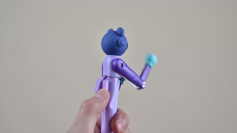 Set of 6 Boxing Pens - Astronaut, Rabbit, Unicorn (Black Ink)