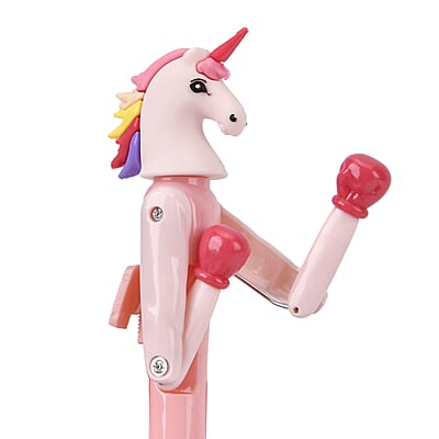 Set of 6 Boxing Pens - Astronaut, Rabbit, Unicorn (Black Ink)