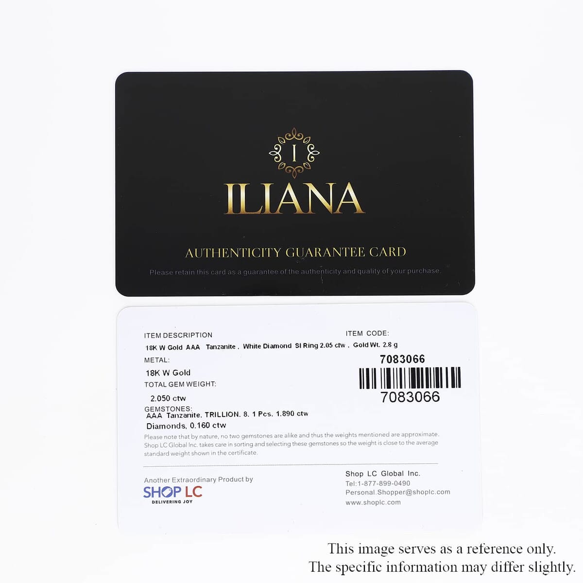 Certified & Appraised Iliana AAA Tanzanite and Diamond 2.05 ctw Ring in 18K White Gold, Diamond Gold Ring, Wedding Rings (Size 8.5) image number 8