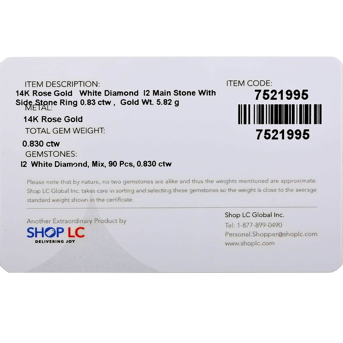 Luxoro 14K Rose Gold Marropino Morganite and Diamond G-H I2 Ring (Size 6.0) 9 Grams 11.85 ctw image number 6