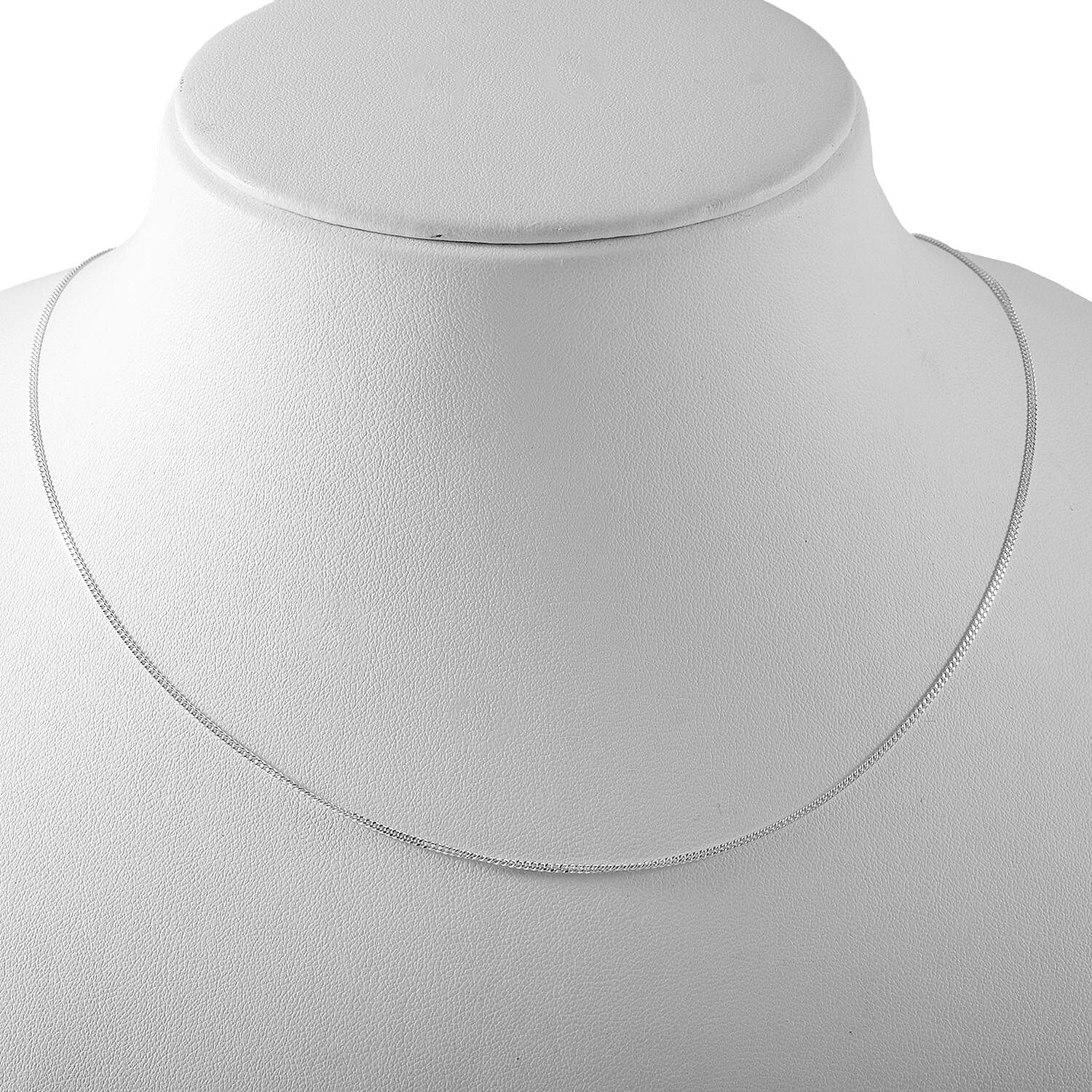 Sterling Silver Curb Chain 18 Inches 1.85 Grams