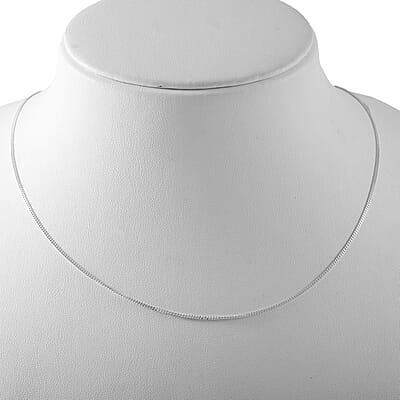 Sterling Silver Curb Chain 18 Inches 1.85 Grams