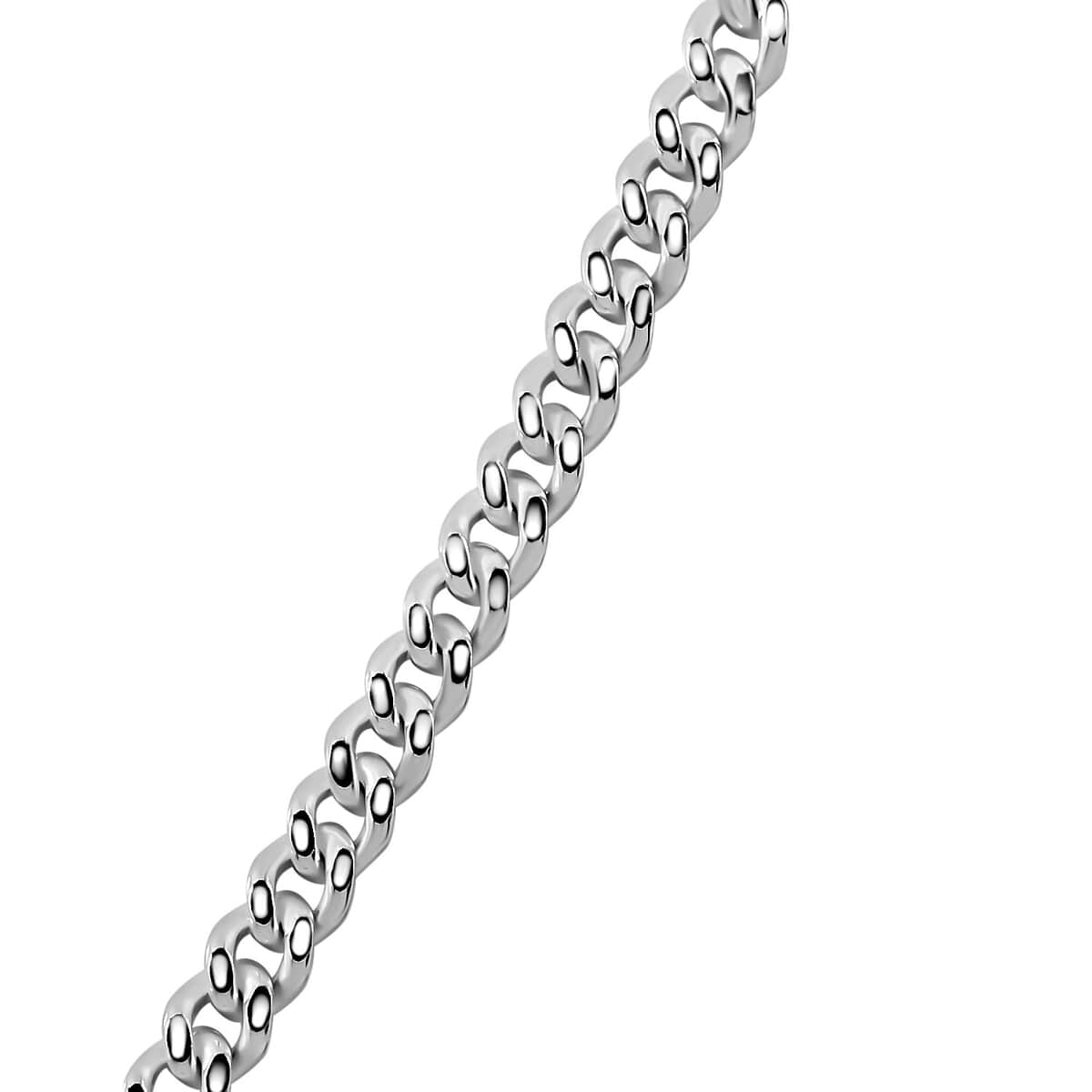 Sterling Silver Curb Chain 18 Inches 1.85 Grams image number 2