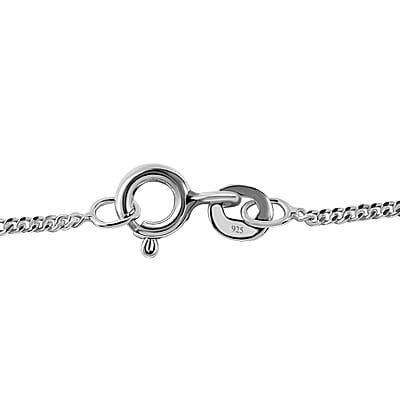 Sterling Silver Curb Chain 18 Inches 1.85 Grams