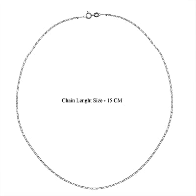 Sterling Silver Link Chain 18 Inches 1.50 Grams