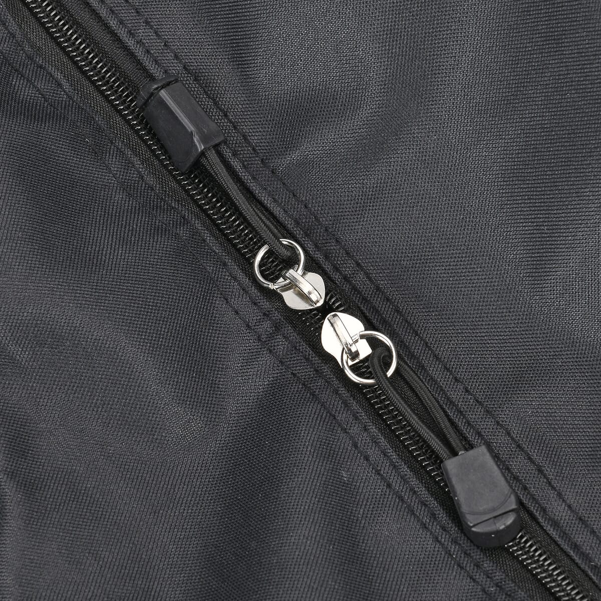 Black Weatherproof Travel Bag with Handle Drop and Detachable Shoulder Strap image number 5
