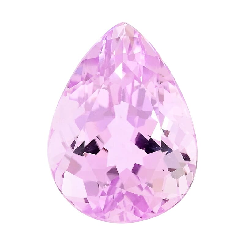 AAAA Martha Rocha Kunzite (Pear Free Size) 5.00 ctw