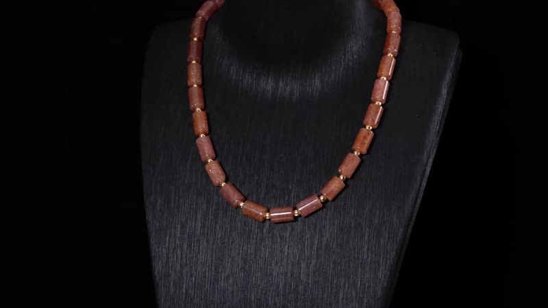 One Time Only Yellow Tigers Eye Necklace (18-20 Inches) in Goldtone 204.00 ctw