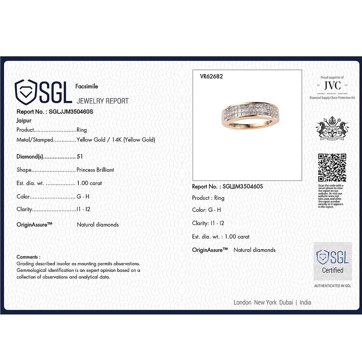 Luxoro 14K Yellow Gold G-H I1-I2 Diamond Ring (Size 10.5) 1.00 ctw image number 6