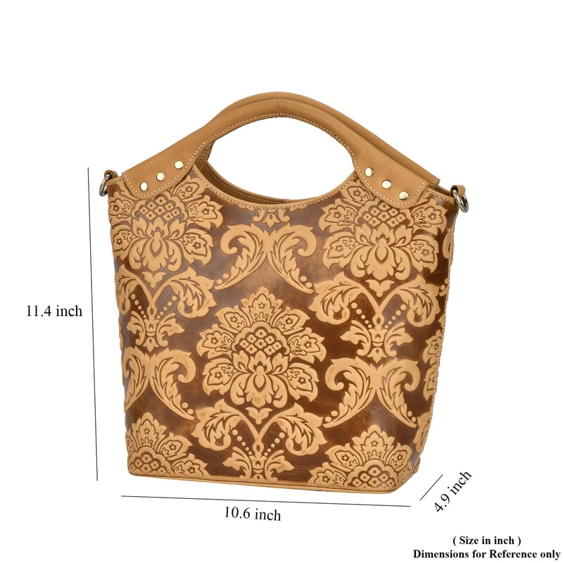 Italy Retro Noble Collection Yellow Color Genuine Leather Crossbody Bag With Handle Drop and Shoulder Strap