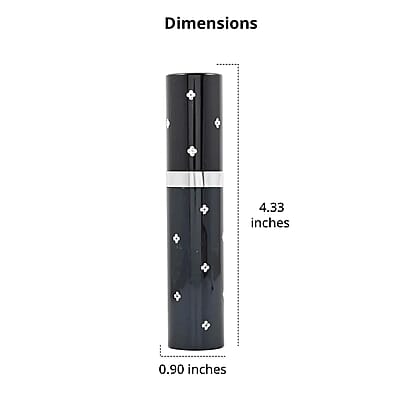 Closeout Lipstick Stun Gun For Self Defence With High Power LED Flashlight, Rechargeable Stun Gun With 3 Level Setting, Waterproof Personal Safety Tool -Black