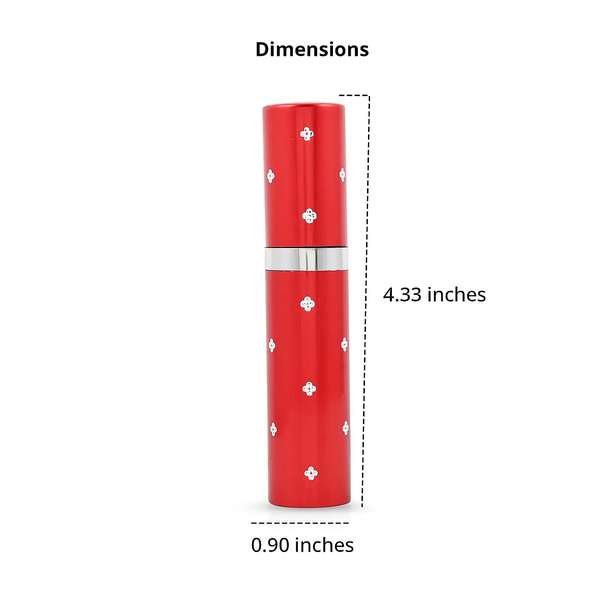 Closeout Lipstick Stun Gun For Self Defence With High Power LED Flashlight, Rechargeable Stun Gun With 3 Level Setting, Waterproof Personal Safety Tool -Red image number 4