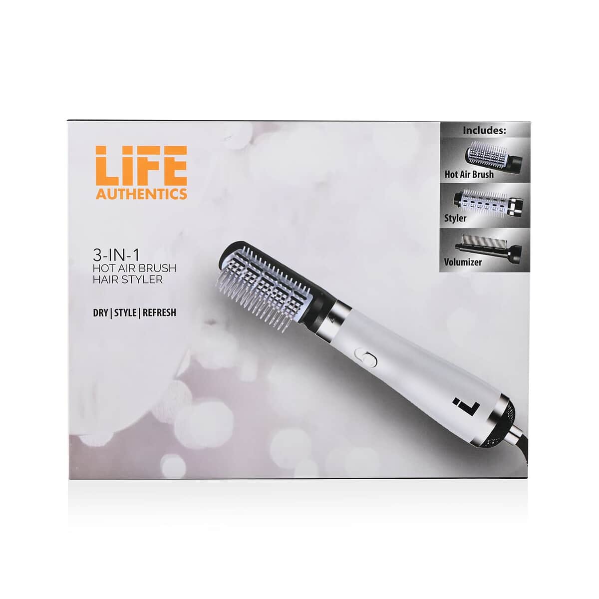 Closeout Life Authentics 3 -IN- 1 Hot Air Brush Hair Styler image number 5