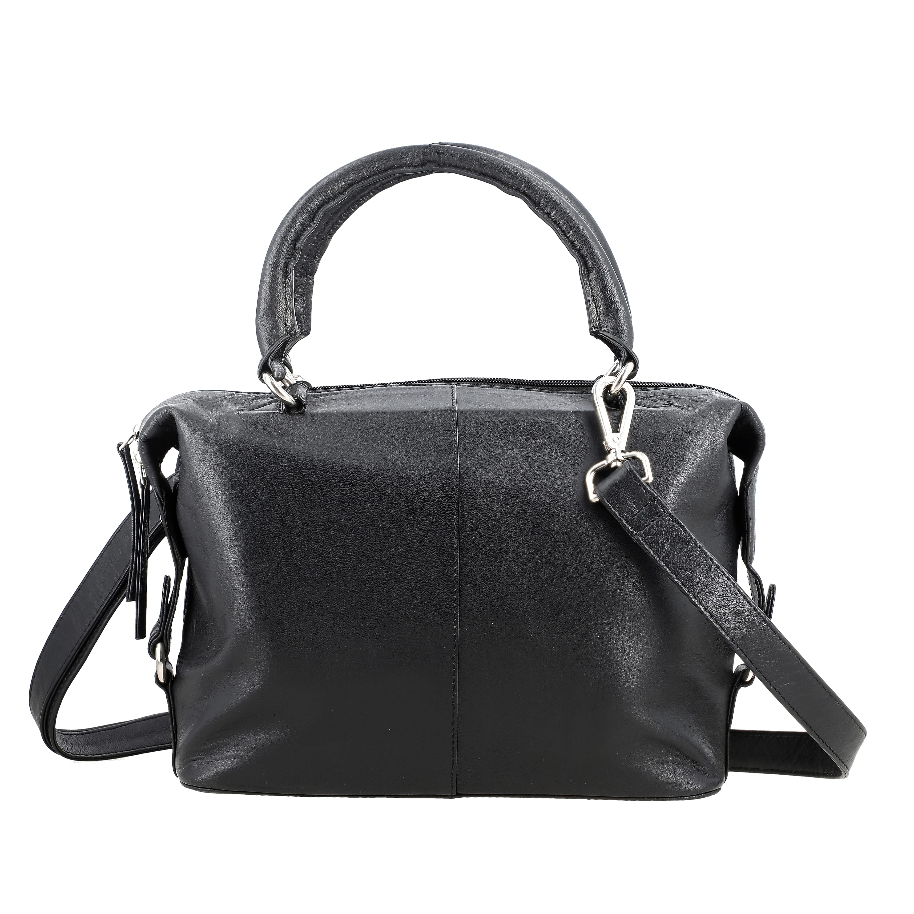 Black Genuine Leather Shoulder Bag