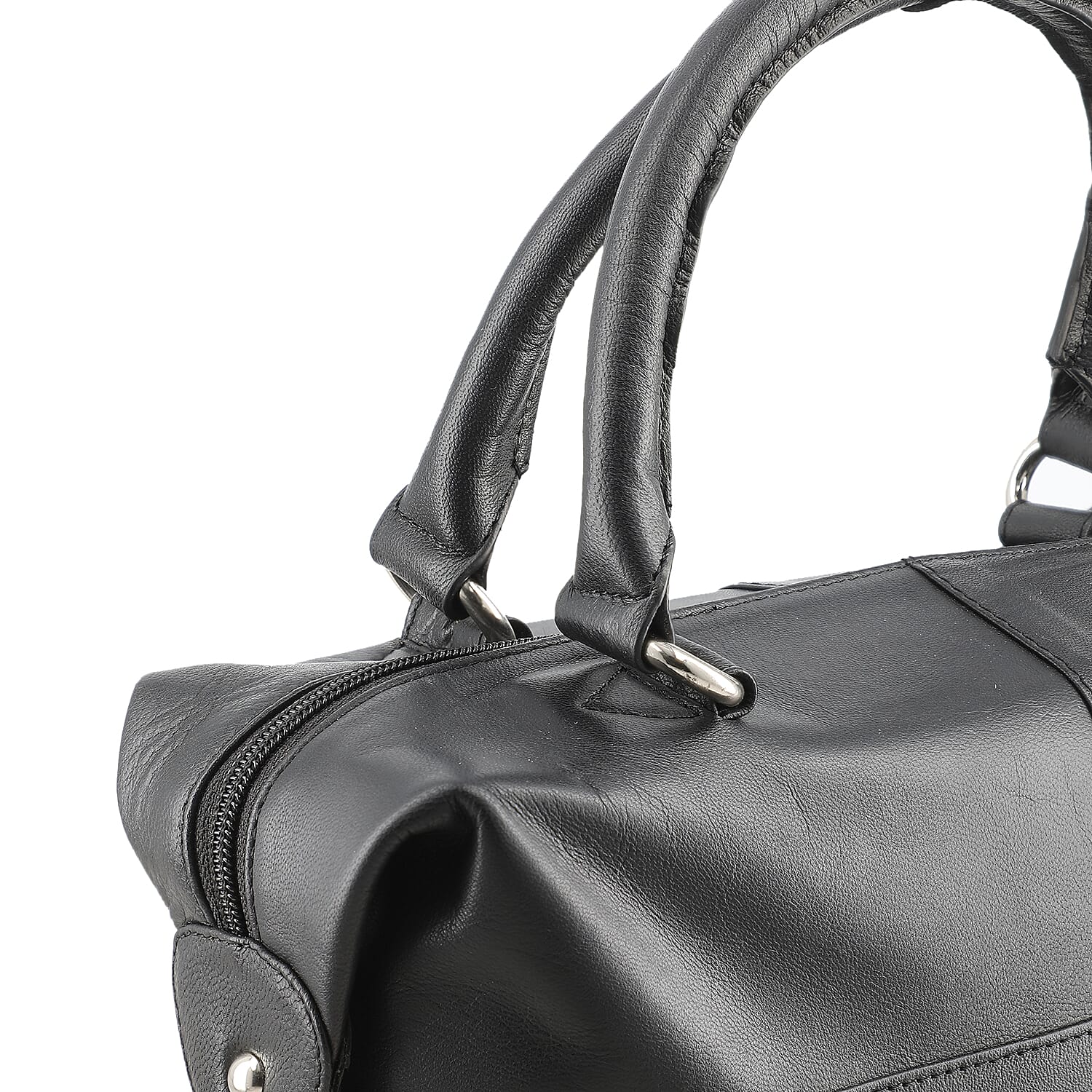 Black Genuine Leather Shoulder Bag