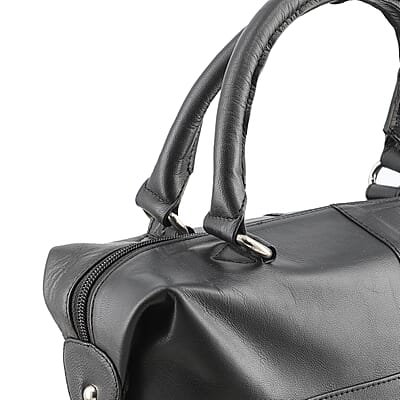 Black Genuine Leather Shoulder Bag