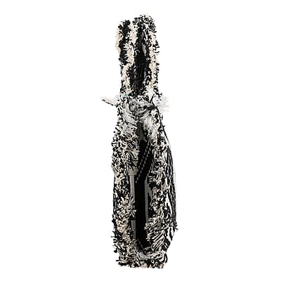 Black and White Handloom Fabric Tote Bag